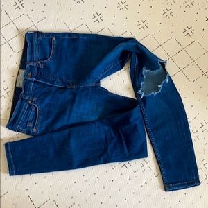 Free people distressed jeans